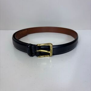 Coach Men’s Black Leather Belt 36”